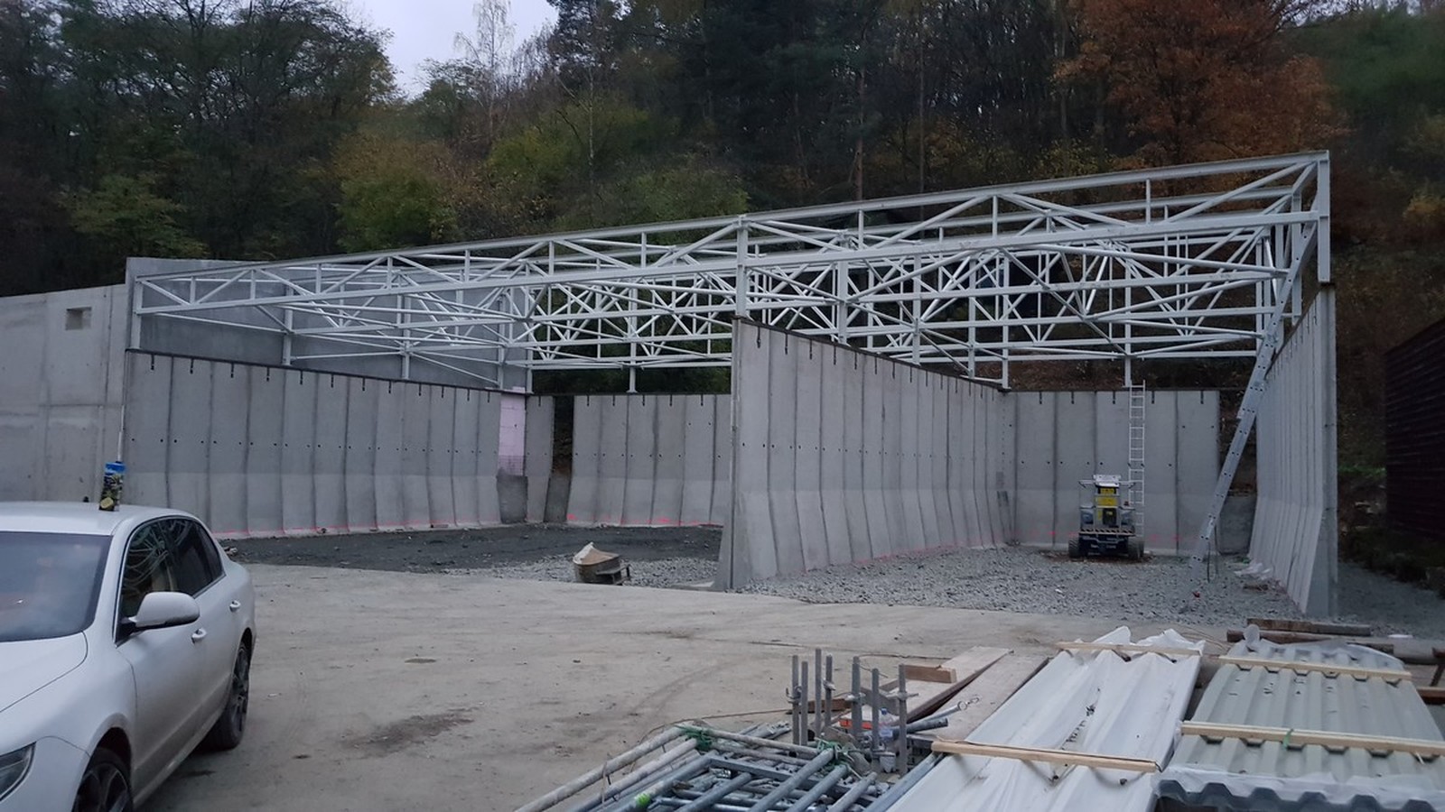 Ocelové konstrukce — ilustrační fotografie