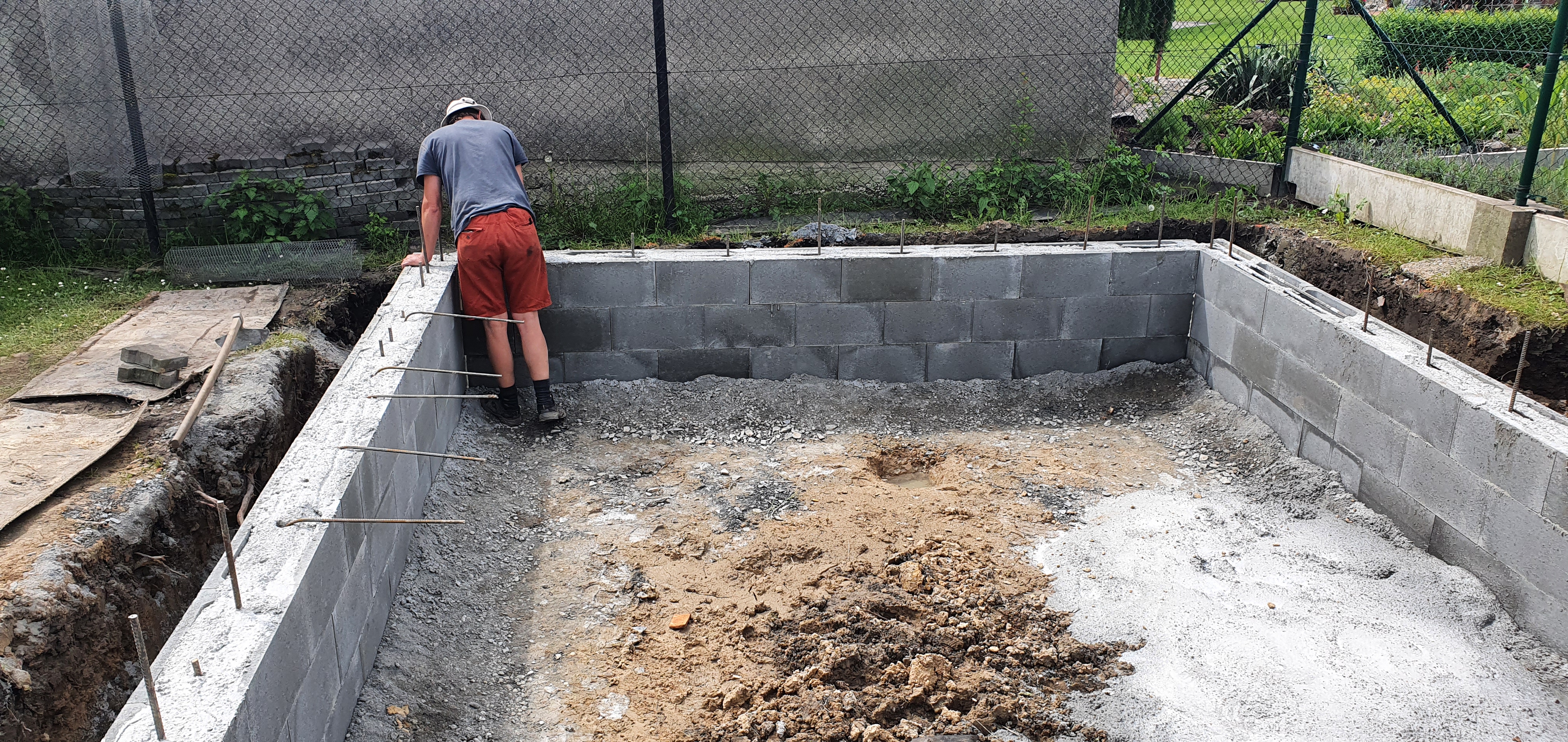 Stavba rodinného domu — ilustrační fotografie